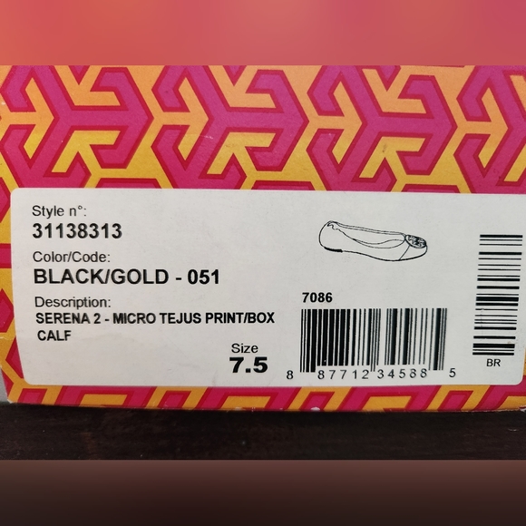 TORY BURCH Serena 2 flat size 7.5 - Picture 4 of 4